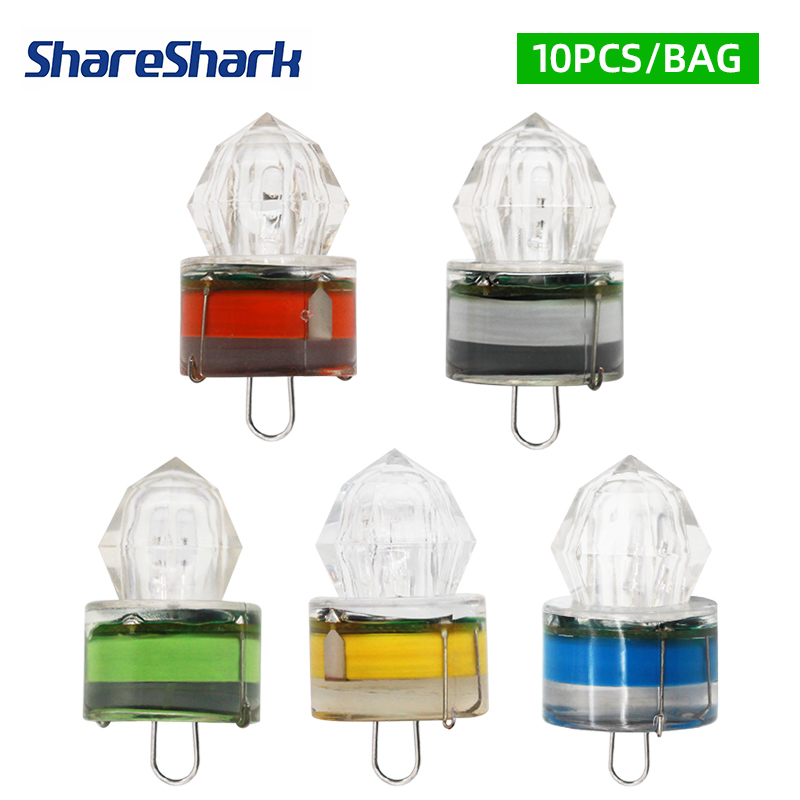 Marine Aquarium Led - ShareShark 10 pz/borsa Luci da pesca
