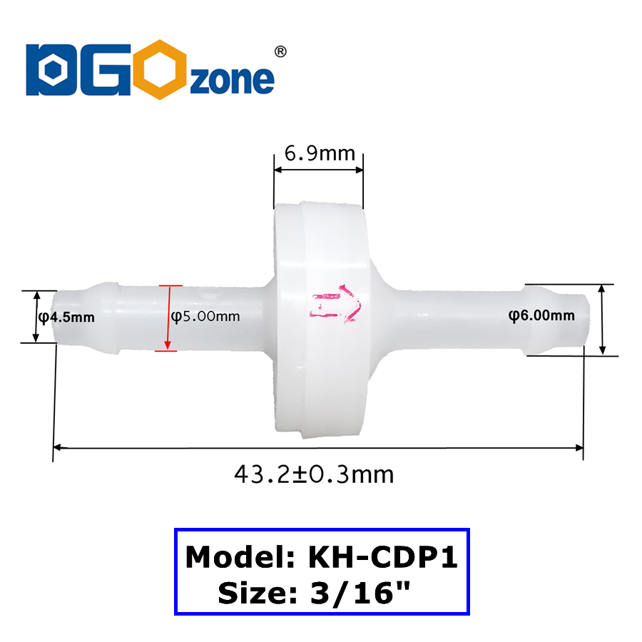 Valvola di ritegno PVDF Valvol - Marine Aquarium Ozone Generator recensione e prezzo