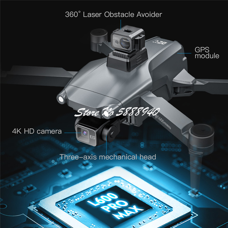360 °   Drone RC con GPS e Evi - Overflow Box Dual recensione e prezzo