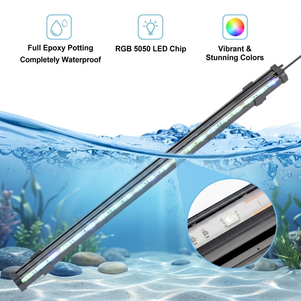 Lampada LED USB per Acquario c - Marine Aquarium Led recensione e prezzo